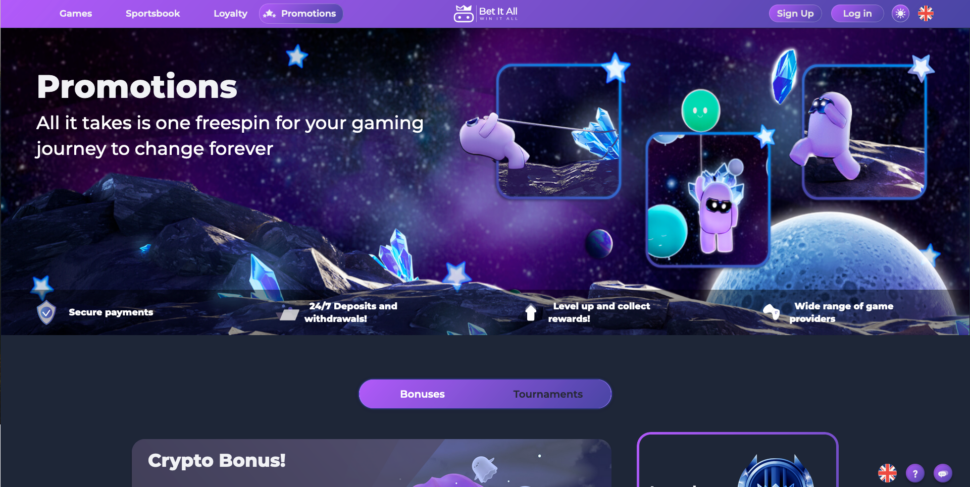 Κριτική του Bet it All Καζίνο