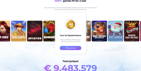 Κριτική του Tsars Casino Καζίνο